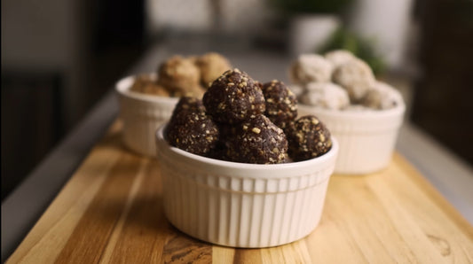 High Protein Double Chocolate Dadel Balletjes 4x