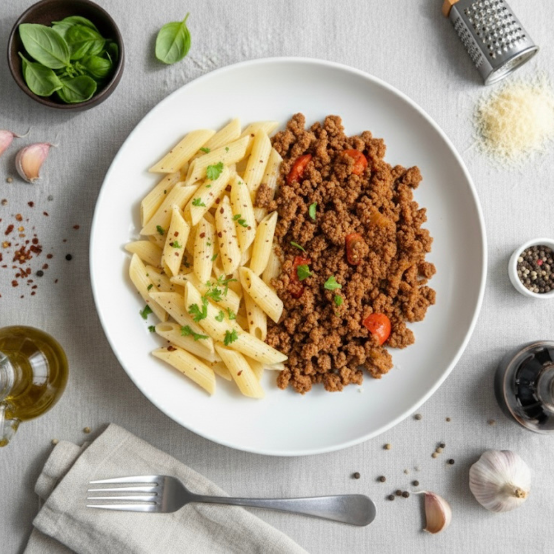 Aankomen - Penne Spice Beef