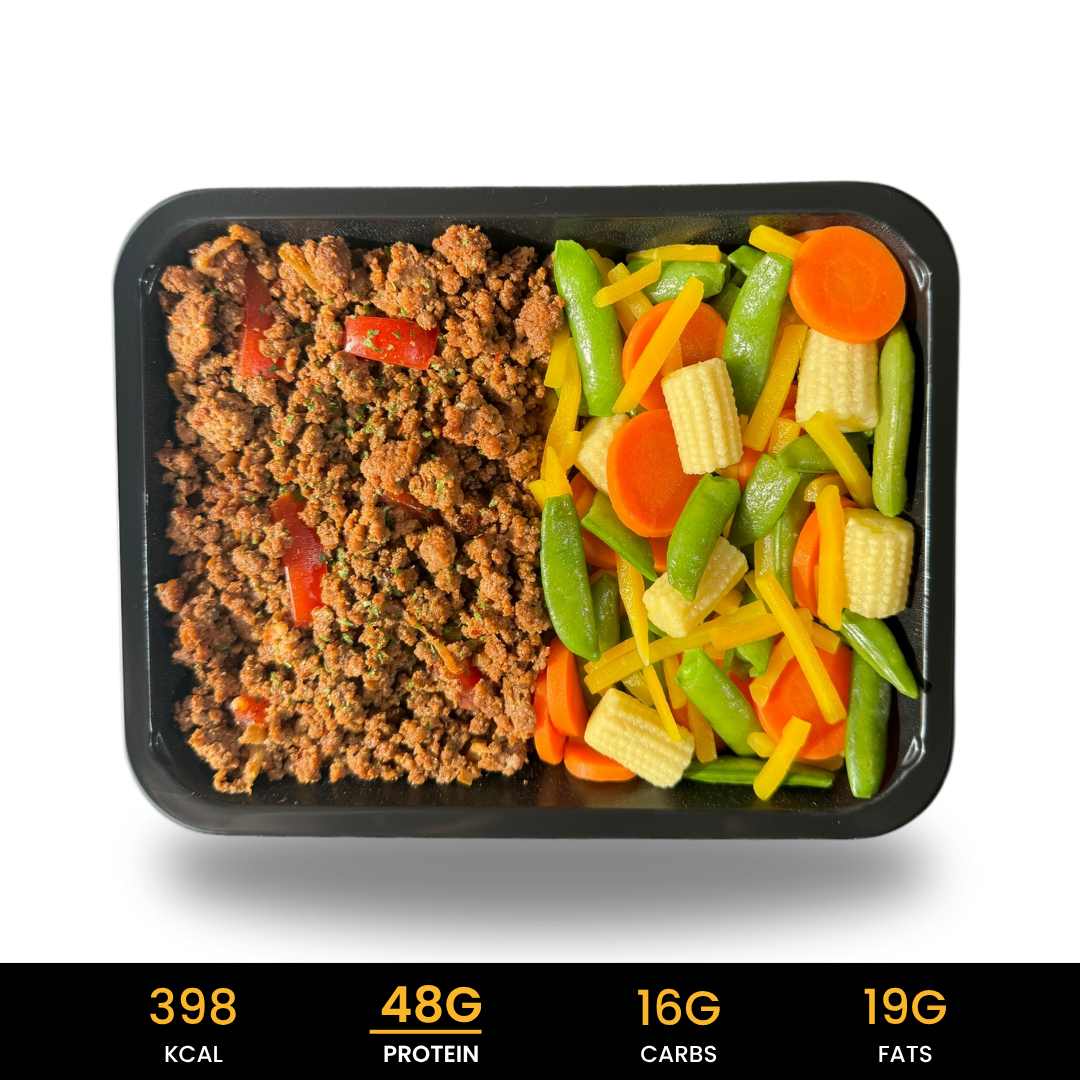 Spice-Beef-china-Wok-Mix koolhydraatarm en eiwitrijk