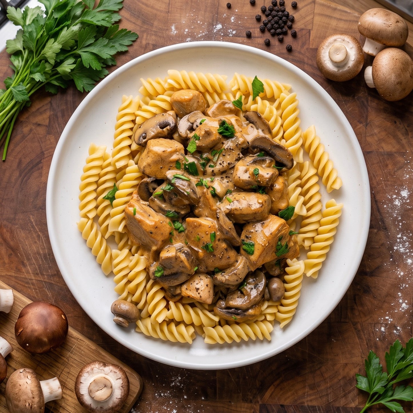 Spier Massa - Creamy Stroganoff Chicken Pasta