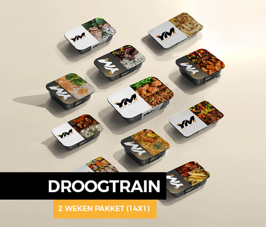 droog-trainen-pakket eiwitrijke prep meals pakket box gezonde sport maaltijden