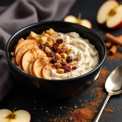 High Protein Overnight Oats | Appeltaart