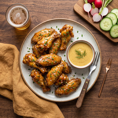 Honey Mustard Chicken Wings