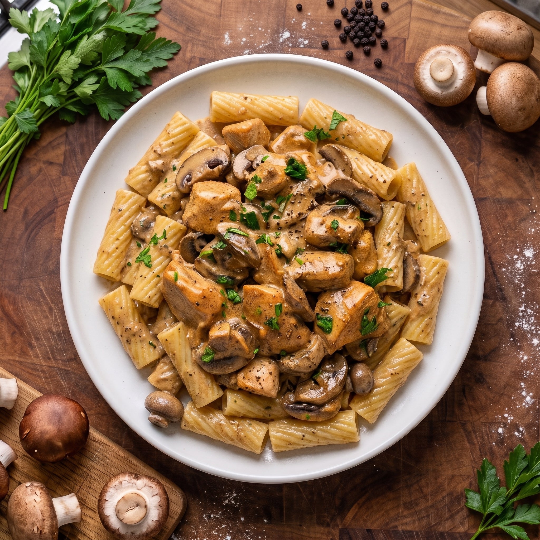 Spier Massa - Creamy Stroganoff Chicken Pasta