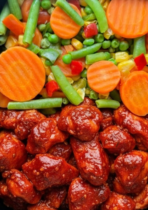 Piri Piri Kip met Mexico-mix (Koolhydraat-Arm)