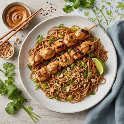 Lose Weight - Surinamese Bami with Satay Chicken
