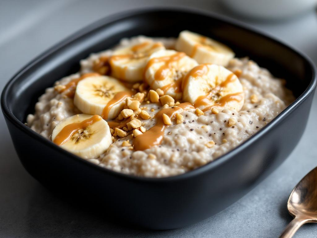 High Protein Overnight Oats | Banaan Pindakaas