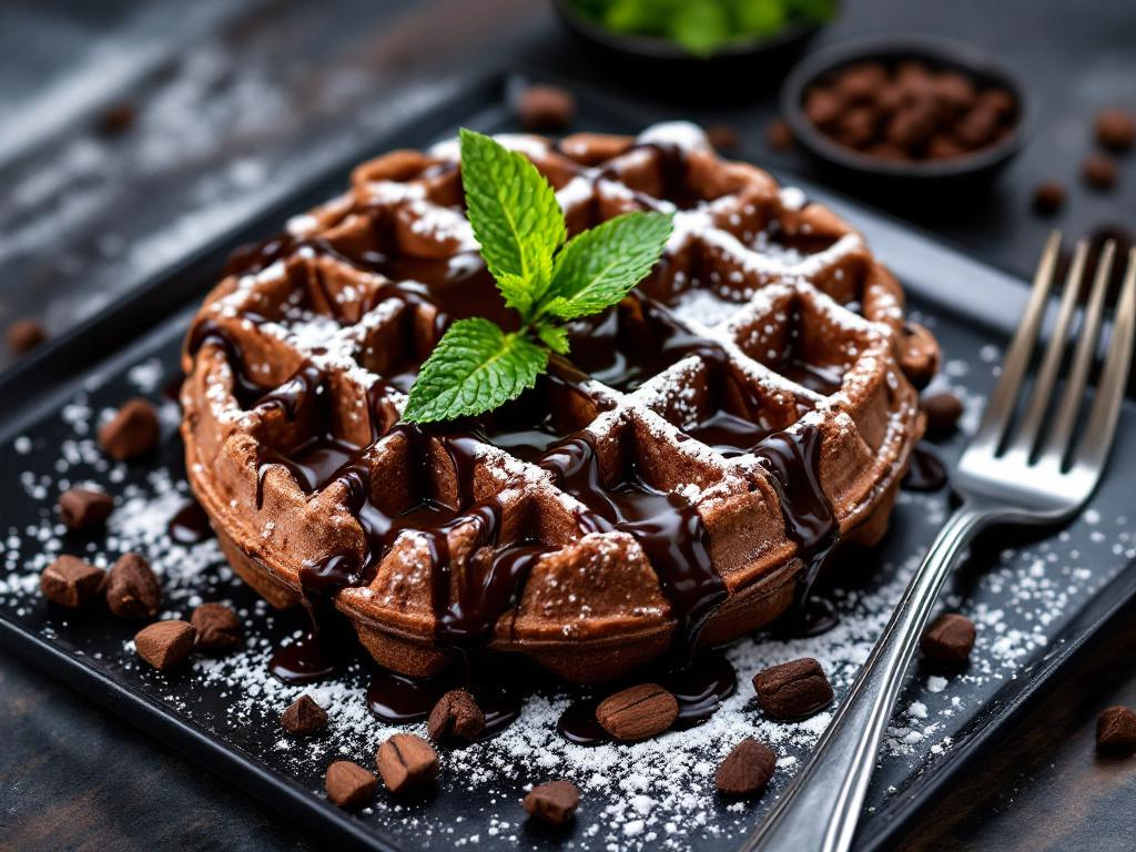 Belgische Protein Waffels | Cacao Chocolade 2.0