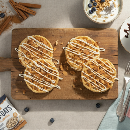 Belgian Protein Waffels | Coconut Almond