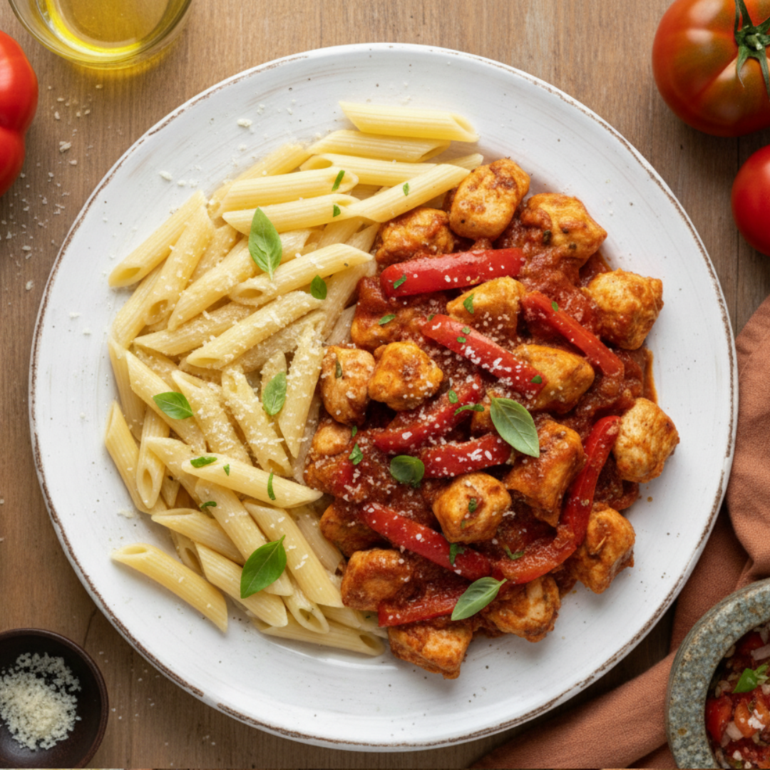 Spier Massa - Penne met Kip in Tomatensalsa