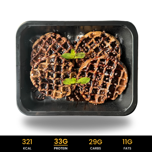 Belgische Protein Waffels | Cacao Chocolade