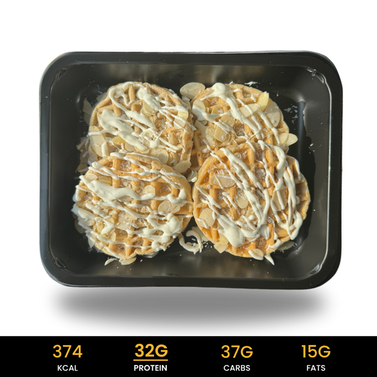 Belgische Protein Waffels | Kokos Amandel