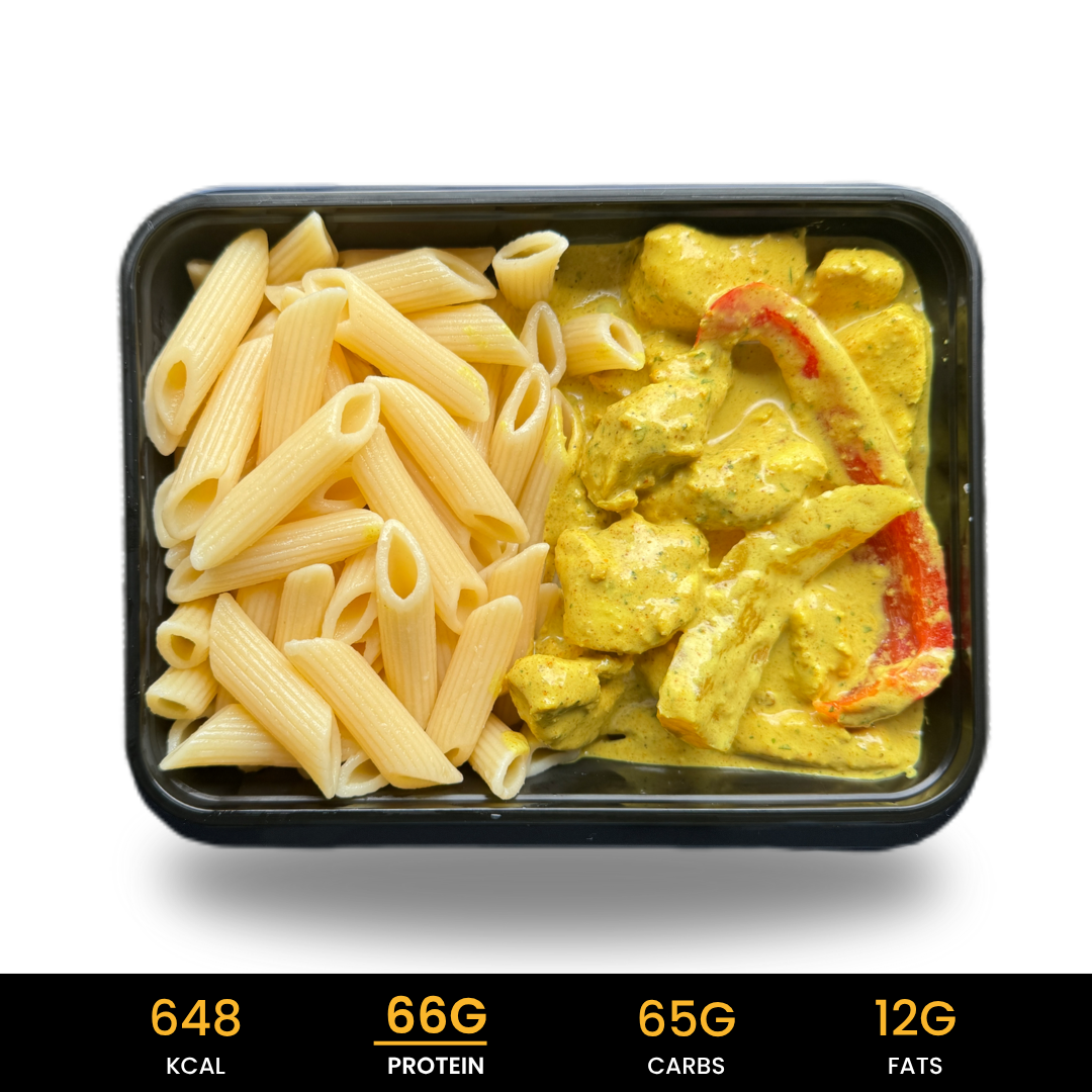 Aankomen - Penne Bengali Curry Chicken