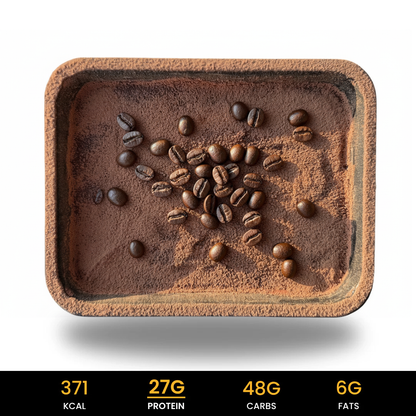 High Protein Overnight Oats | Tiramisu