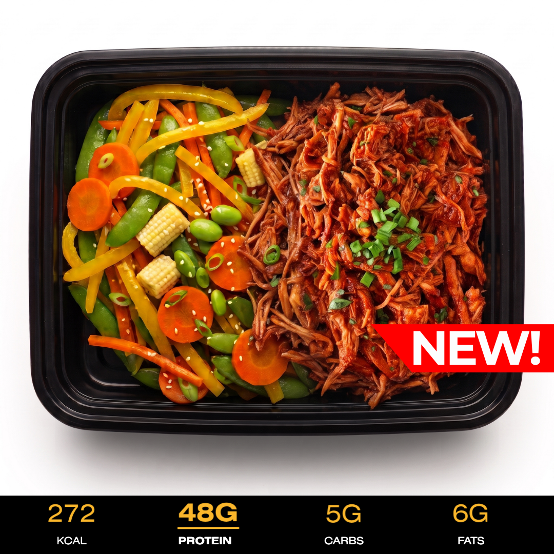 Pulled Chicken Piri Piri China Wok-mix [Low Carb]