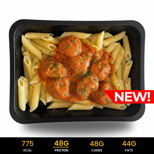 Afvallen - Mama Mia Penne Beef Meatballs