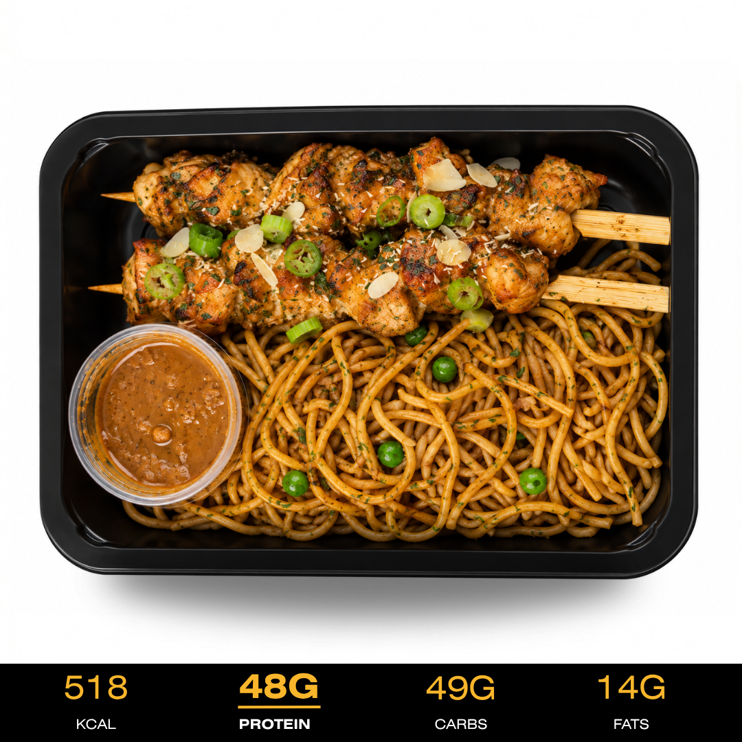 Lose Weight - Surinamese Bami with Satay Chicken
