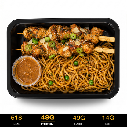 Lose Weight - Surinamese Bami with Satay Chicken