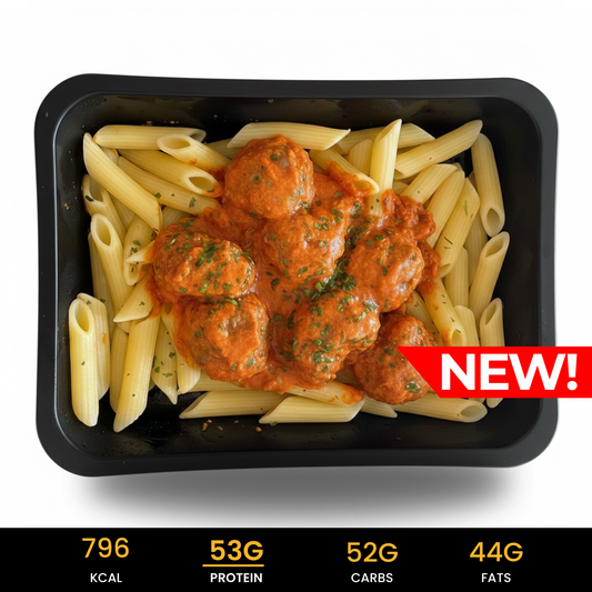 Spiermassa - Mama Mia Penne Beef Meatballs