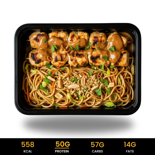 surinaamse_bami_kip_sate authentiek Surinaams maaltijd prepmeal