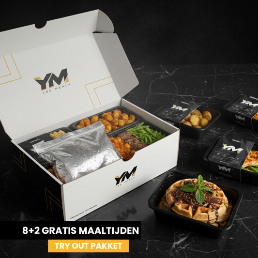8+2 Gratis Try Out Box | 10 verse, eiwitrijke maaltijden voor de prijs van 8. Proef